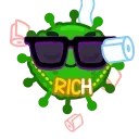😎-The Virus, Telegram Sticker