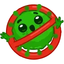 🚫-The Virus, Telegram Sticker