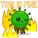 👌-The Virus, Telegram Sticker