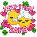 🥰-The Virus, Telegram Sticker