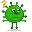 🤔-The Virus, Telegram Sticker