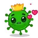 😘-The Virus, Telegram Sticker