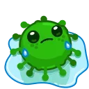 😭-The Virus, Telegram Sticker