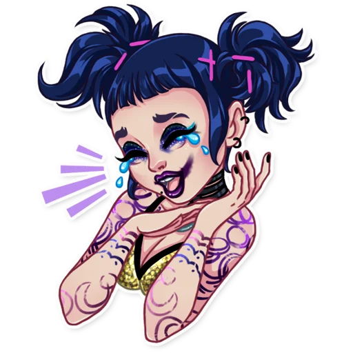 The Witness Girl, telegram sticker