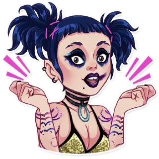 😃-The Witness Girl, Telegram Sticker