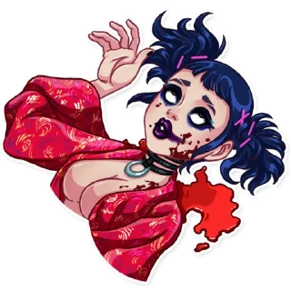 😵-The Witness Girl, Telegram Sticker