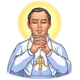 😇-The Young Pope, Telegram Sticker