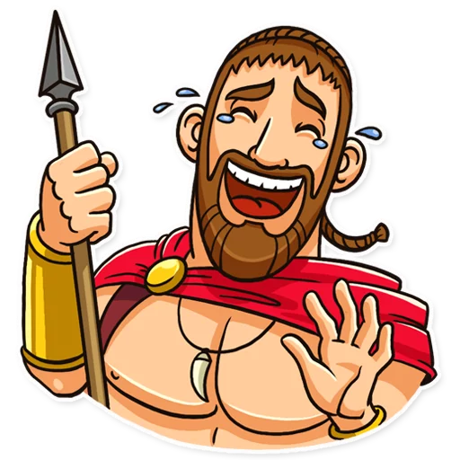 This is Sparta!, telegram sticker