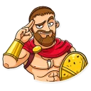 👋-This is Sparta!, Telegram Sticker