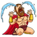 😭-This is Sparta!, Telegram Sticker