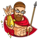 😎-This is Sparta!, Telegram Sticker