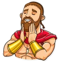😌-This is Sparta!, Telegram Sticker