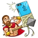 🤳-This is Sparta!, Telegram Sticker