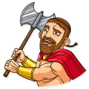 😈-This is Sparta!, Telegram Sticker