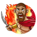 😡-This is Sparta!, Telegram Sticker