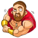 💪-This is Sparta!, Telegram Sticker