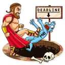 😩-This is Sparta!, Telegram Sticker