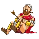 🤕-This is Sparta!, Telegram Sticker