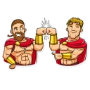 🤛-This is Sparta!, Telegram Sticker