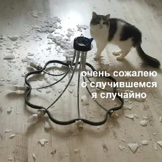 😐-Это конец, Telegram Sticker