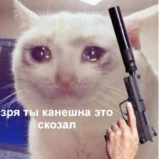 😢-Это конец, Telegram Sticker