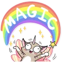 🌈-Katie Cat, Telegram Sticker