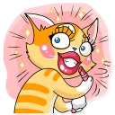 💄-Katie Cat, Telegram Sticker