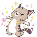 ✨-Katie Cat, Telegram Sticker