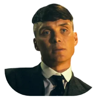 😕-Thomas Shelby, Telegram Sticker