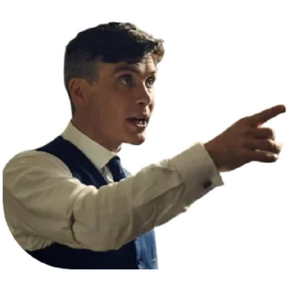 😡-Thomas Shelby, Telegram Sticker