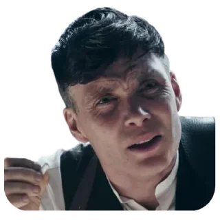 🤨-Thomas Shelby, Telegram Sticker