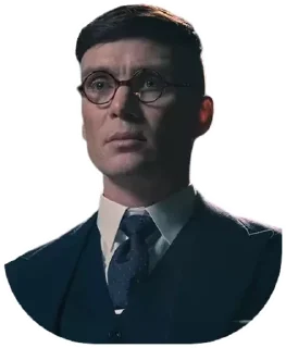 😎-Thomas Shelby, Telegram Sticker