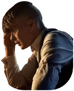 🤦‍♂️-Thomas Shelby, Telegram Sticker