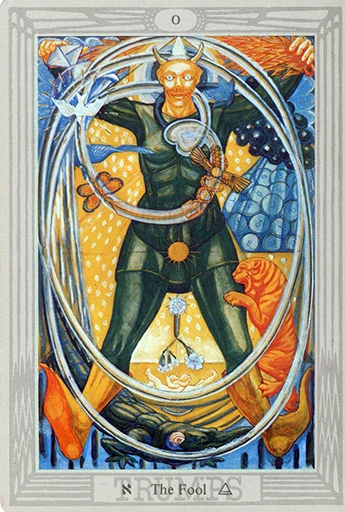 Thoth Tarot of Aleister Crowley ( ), telegram sticker