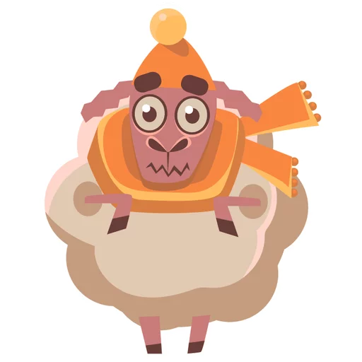 A Sheep, telegram sticker