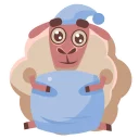🐑-A Sheep, Telegram Sticker