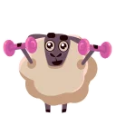 🐑-A Sheep, Telegram Sticker