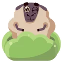 🐑-A Sheep, Telegram Sticker