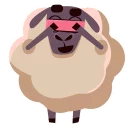 🐑-A Sheep, Telegram Sticker