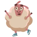 🐑-A Sheep, Telegram Sticker