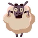 🐑-A Sheep, Telegram Sticker
