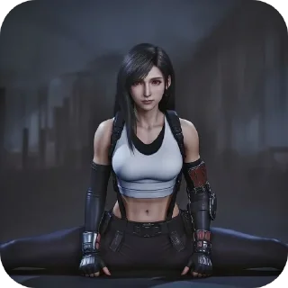 🪑-tifa @freeASMR8 @freeVPN_bl, Telegram Sticker