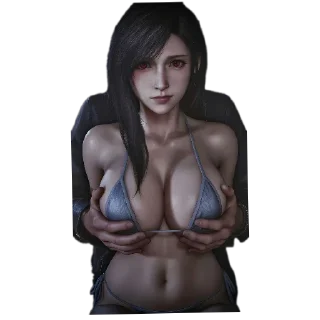 💪-tifa @freeASMR8 @freeVPN_bl, Telegram Sticker