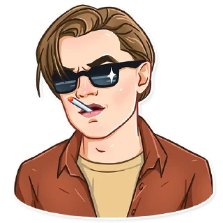 😎-Titanic, Telegram Sticker