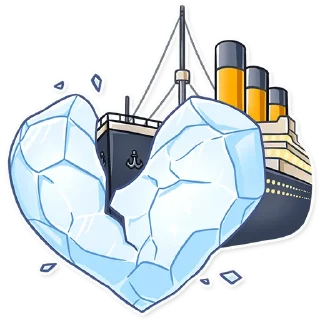 💔-Titanic, Telegram Sticker