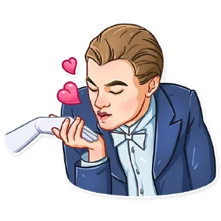 😘-Titanic, Telegram Sticker