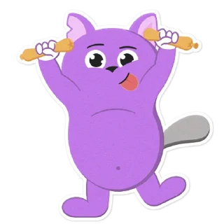 🤪-Tobey the cat, Telegram Sticker