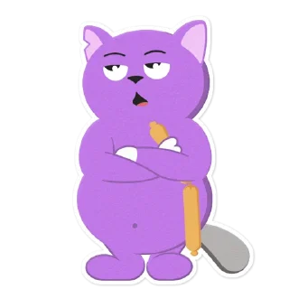 😒-Tobey the cat, Telegram Sticker
