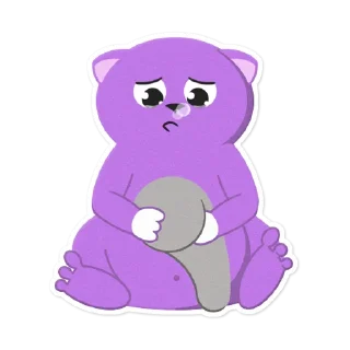 😿-Tobey the cat, Telegram Sticker