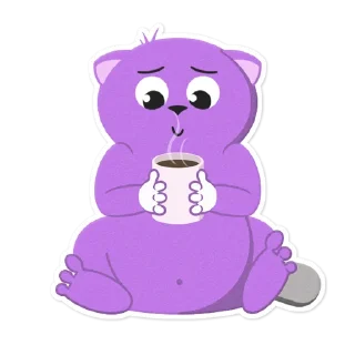 🍵-Tobey the cat, Telegram Sticker